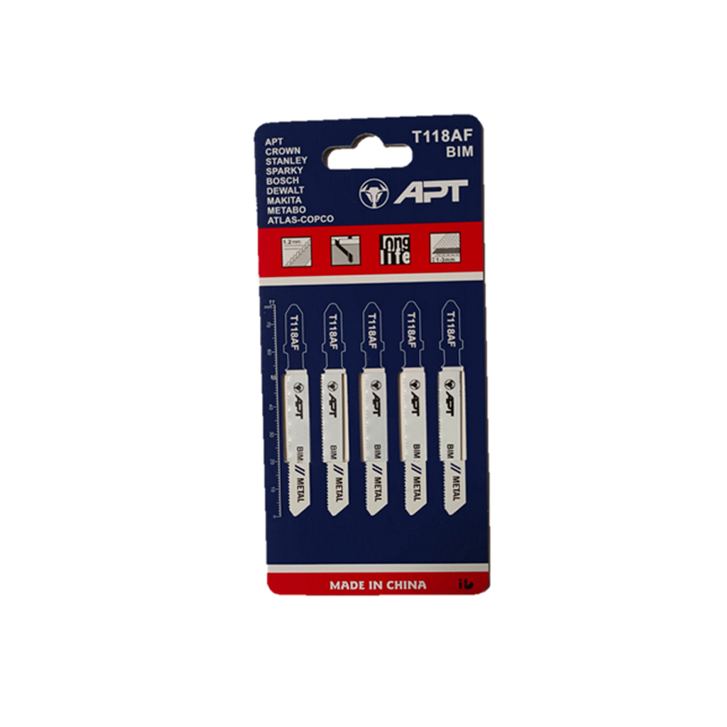 Jigsaw Blade For Metal T118AF Set 5 PCs (T118AF)