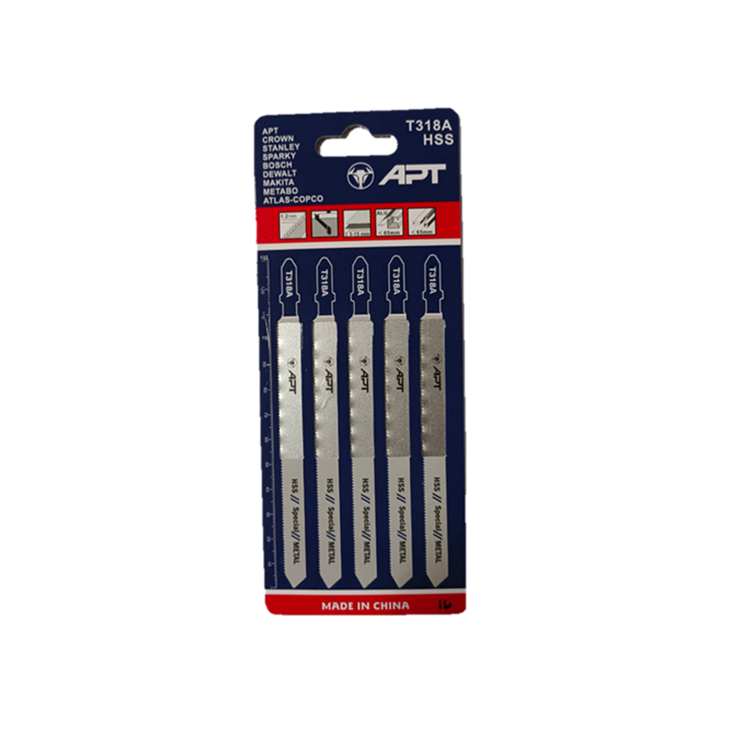 Jigsaw Blade For Metal T318A Set 5 PCs (T318A)