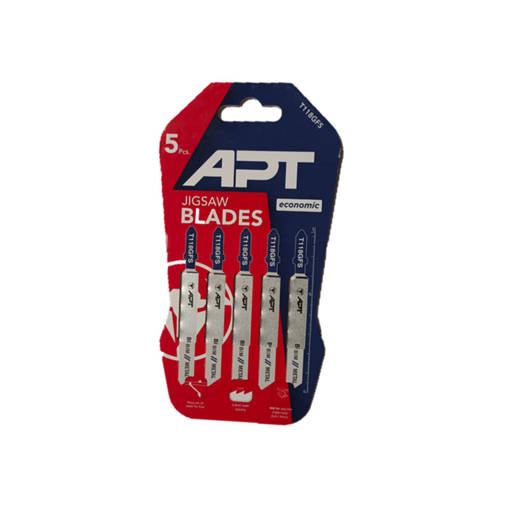 Jigsaw Blade For Stainless T118GFS Set 5 PCs (T118GFS)