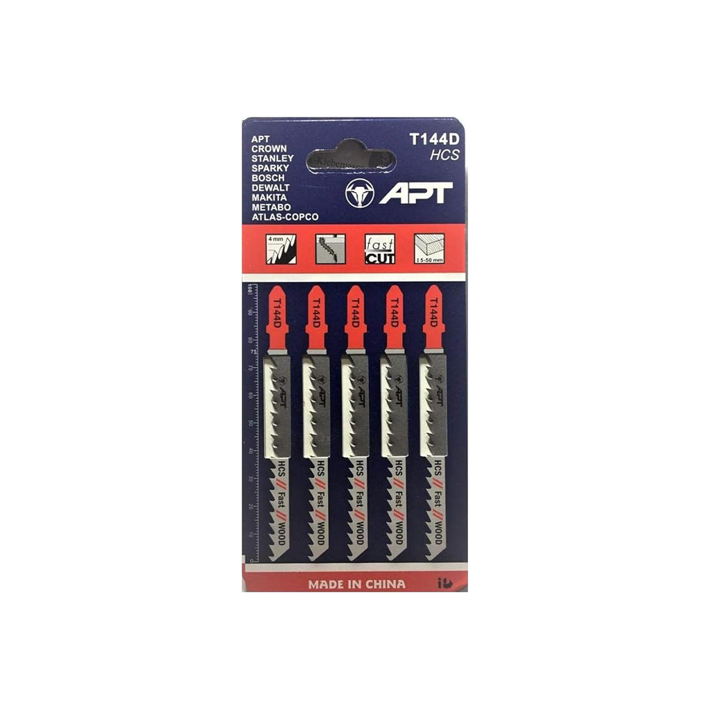 Jigsaw Blade For Wood T144D Set 5 PCs (T144D)