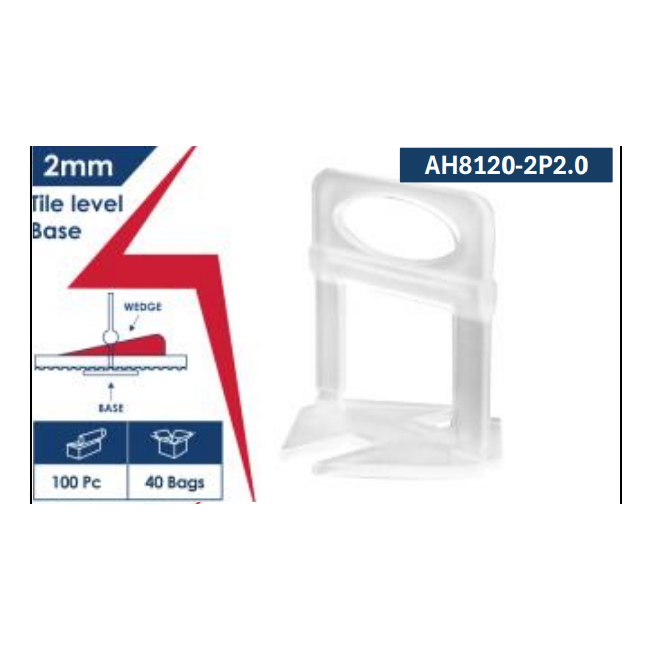 AH8120-2P3.0 Tile level System-Clip 3.0mm (AH8120-2P3.0)