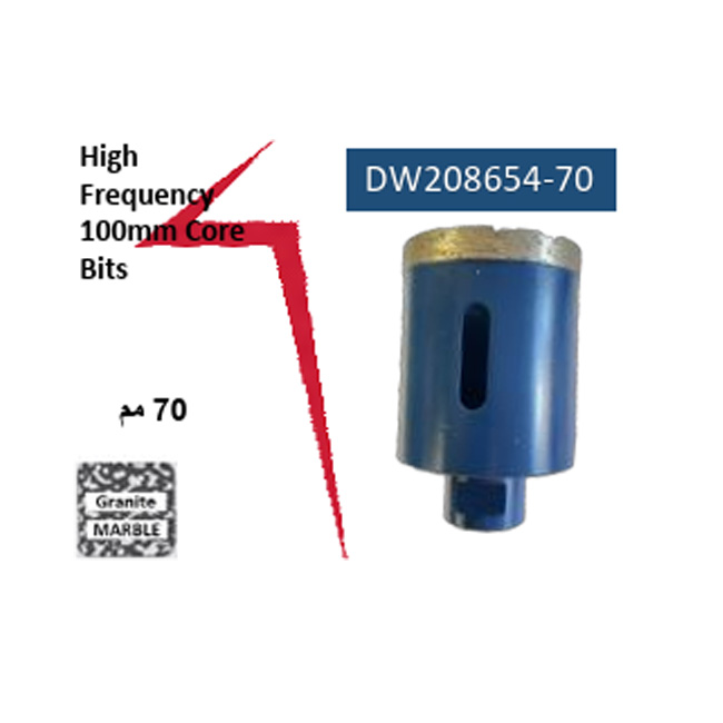 High Frequency 100mm Core Bits 70mm (DW208654-70)