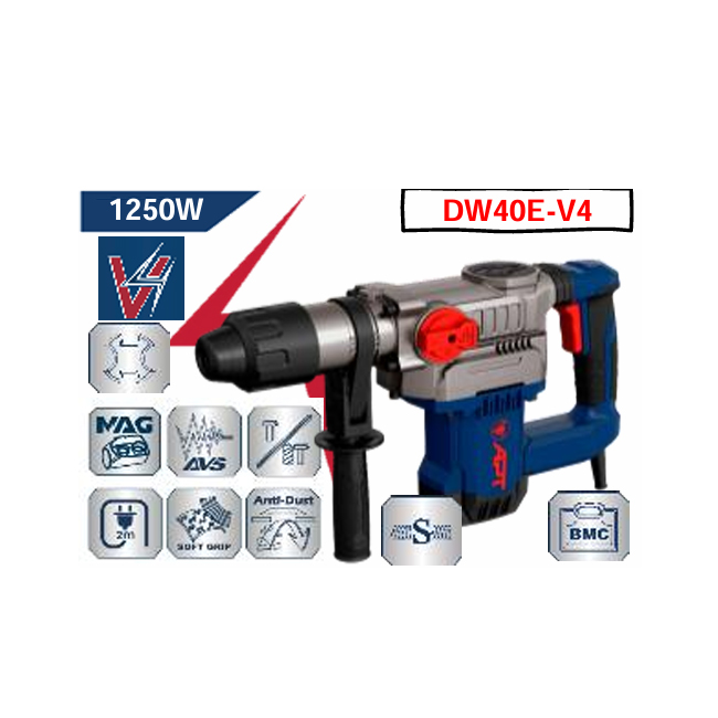 Rotary Hammer SDS Max 40mm 1450W (DW40E V4)