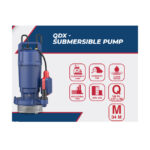Submersible Pump 1.0HP 220V 34M 133L/MIN (QDX1.5-32-0.75)