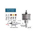 TCT Hole Saw for Metal 019mm-04 Carbide (LC-C070019)