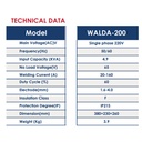WALDA-200 MMA Welding Machine 1PH-160A LCD - Inverter (WALDA-200)