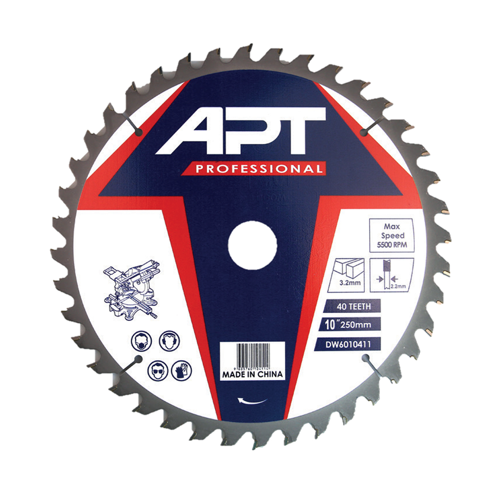TCT Circular Saw Blade For Wood 235x2.2/1.6x25.4/30xZ60 ( DW6010312 )