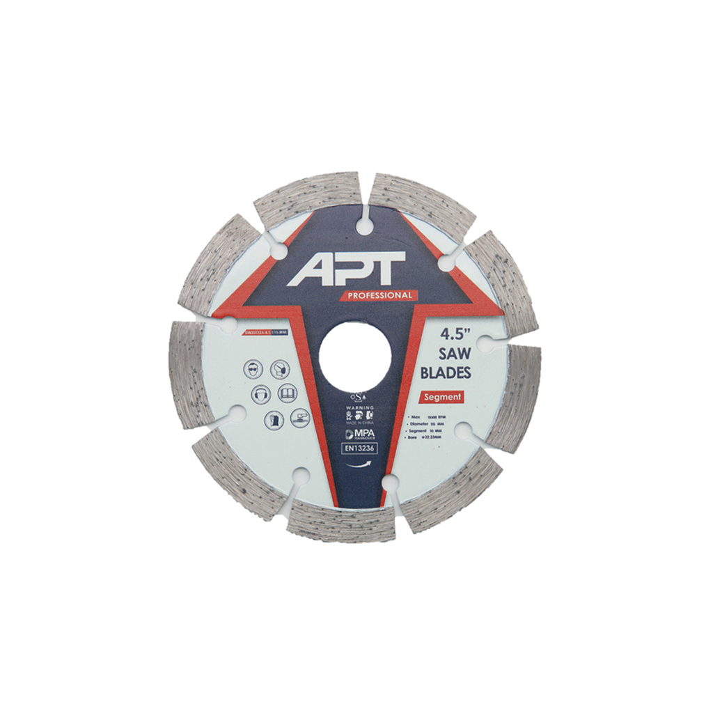 Diamond Saw Blade Segment 125x22.23x2.4/1.4x10mm (DW200314-5)