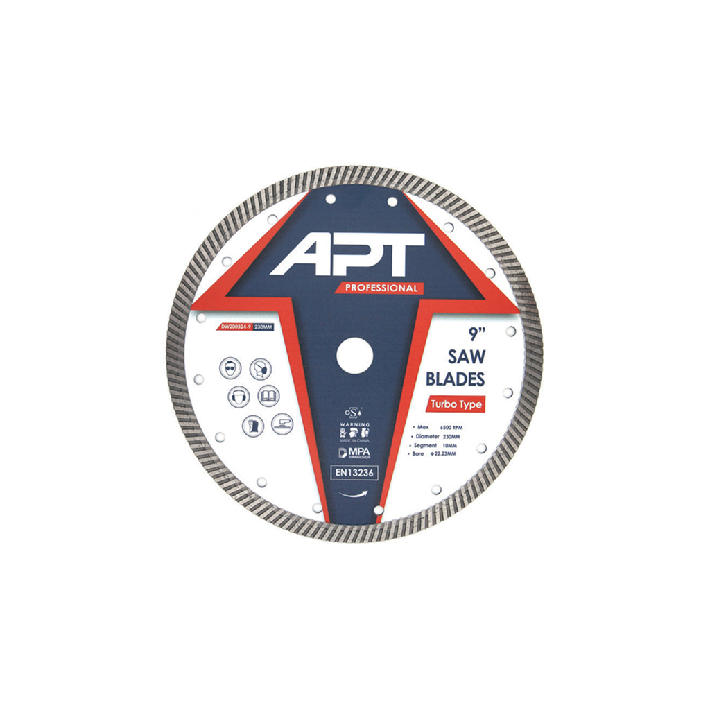 Diamond Saw Blade Turbo 125x22.23x2.4/1.4x10mm (DW200324-5)