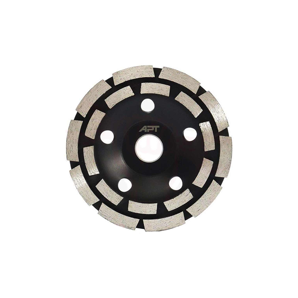 125mm 2 Row ( DW6110120 ) Std الماسة جلخ باطون براشة 