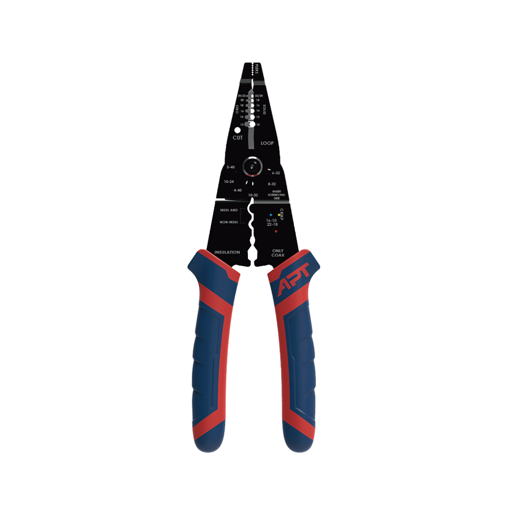 Milling Tooth Wire Stripper - Crimper 8.5" ( 98083 )