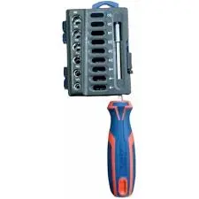 مجموعة مفكات براغي APT-2 بمقبض ملون وحامل بطاقات، 16 قطعة ( 557216 ) ( AH145378-16 )