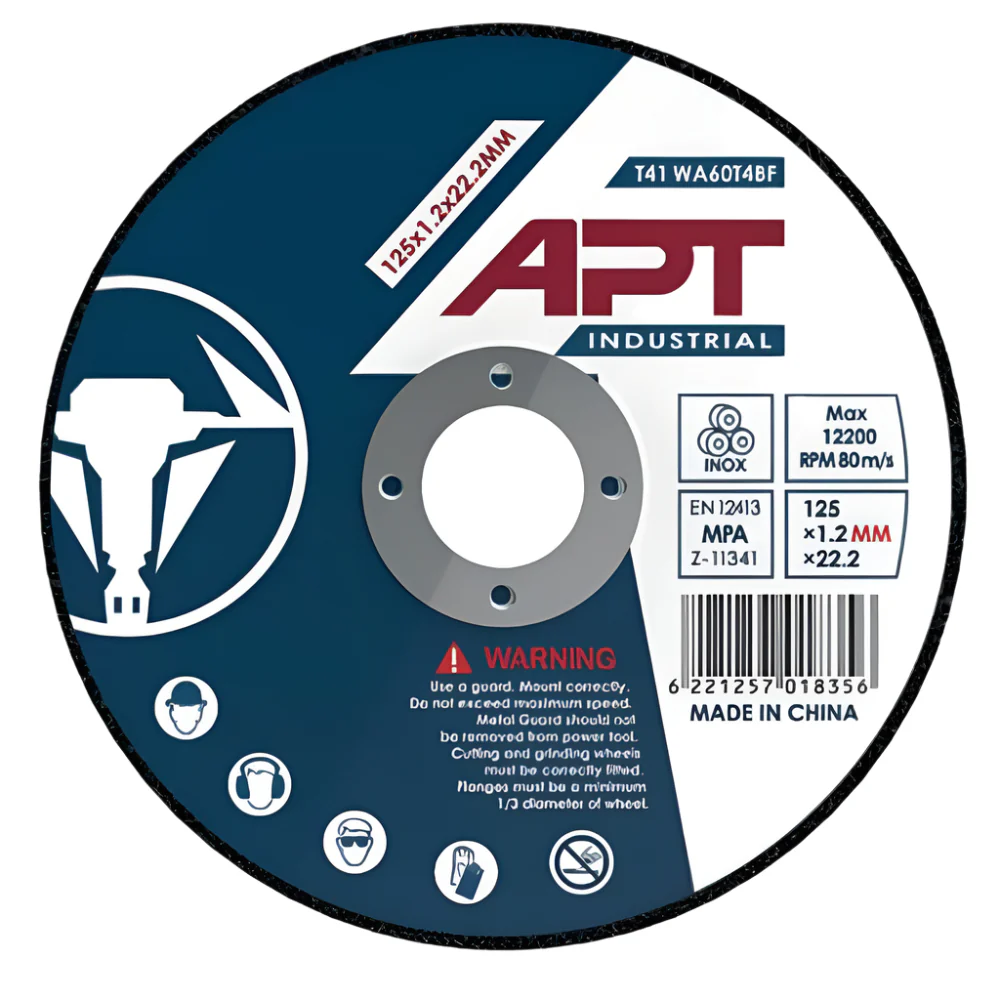 Cutting Disk Flat For Inox T41-125*1.6*22.2 (APTI11251622)