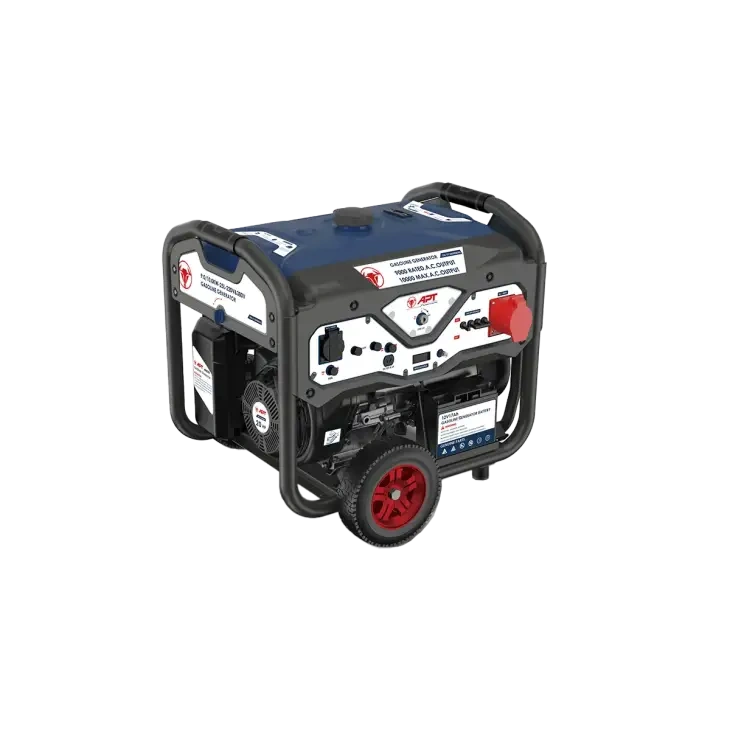  6.0/6.5Kw-25L Fuel Tank-220V/50HZ, Electric Start and Wheels ( DW-LSG8125EB ) مولد كهرباء بنزين تشغيل سيلف 