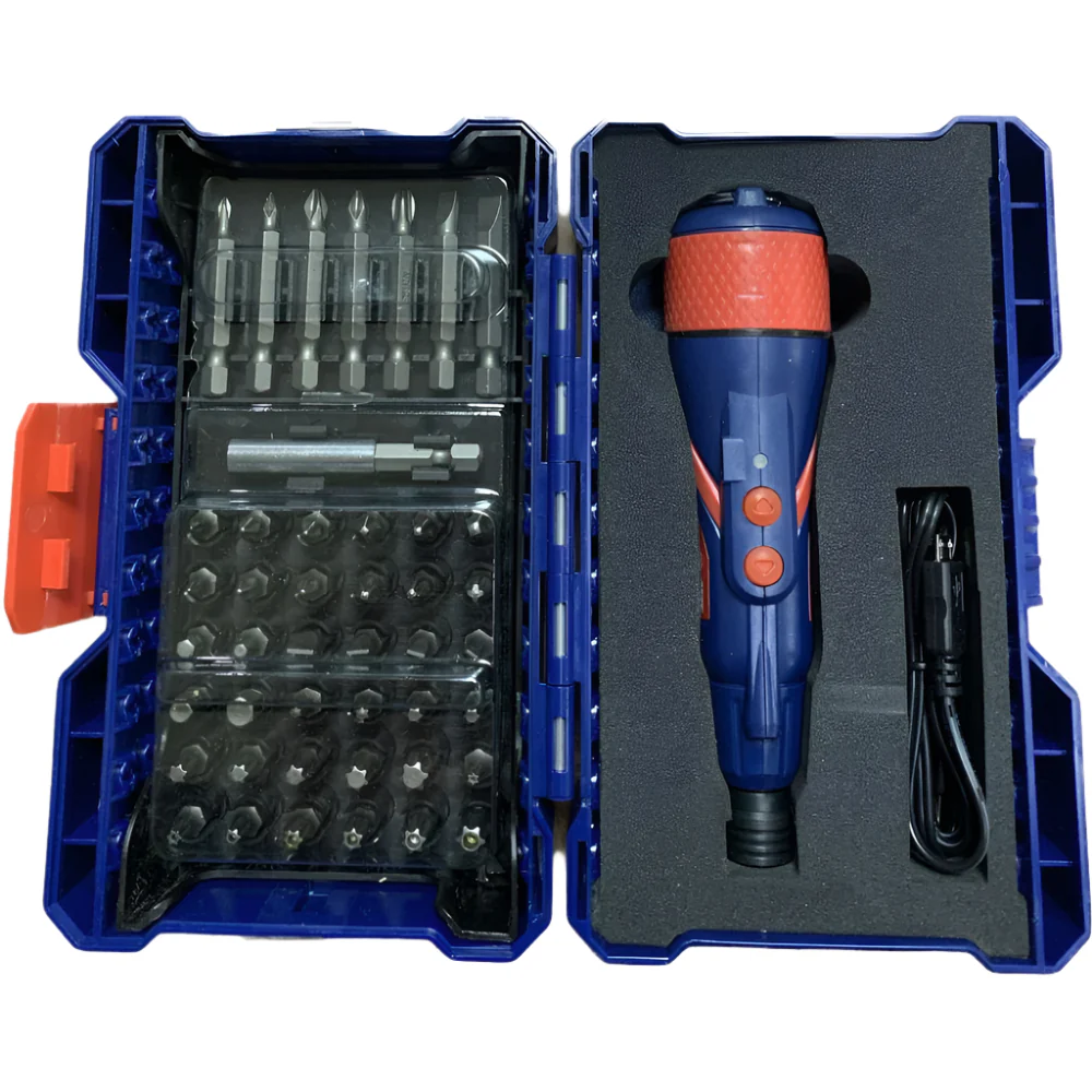 Cordless Screw Driver Set 45PCs CR6150 3.6V APT NEW BOX  ( DW15103 )