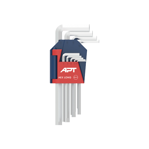 [PT1205115110091] Allen Key Flat Head Long Set ( 6150CRV ) 1.5-10mm ( AH511511-9 )