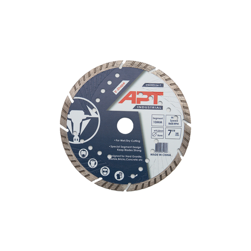 [PT960200534180] Diamond Saw Blade V Shape 180x22.23x2.8/1.8x10mm (DW200534-7)