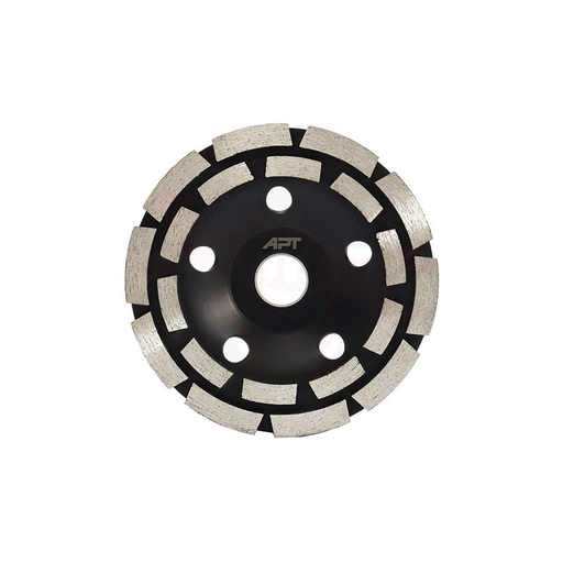 [PT960206110120] 125mm 2 Row ( DW6110120 ) Std الماسة جلخ باطون براشة 