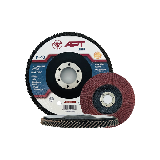 [PT960350423312] Aluminium Oxide  Type 29 125x22.23mm Grit 120 Standard 8+1 Layer 28x20x82 Flap Size  (DW423312)  فلابديسك حف حديد /خشب