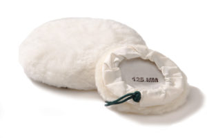 [PT960390560008] Lambwool Bonnet With Tie 180mm - Pro Austrailian Wool (DW560008)
