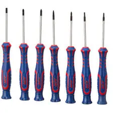 [PT1141470781006]  7 Pcs 3xSl - 4xPH ( 756106 ) ( AH147078-7A ) مفك الكتروني دقيق 