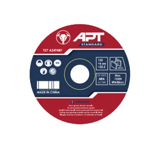 Cutting Disc Depressed For Metal T42- 125x3.0x22.2 (APTS21253022)